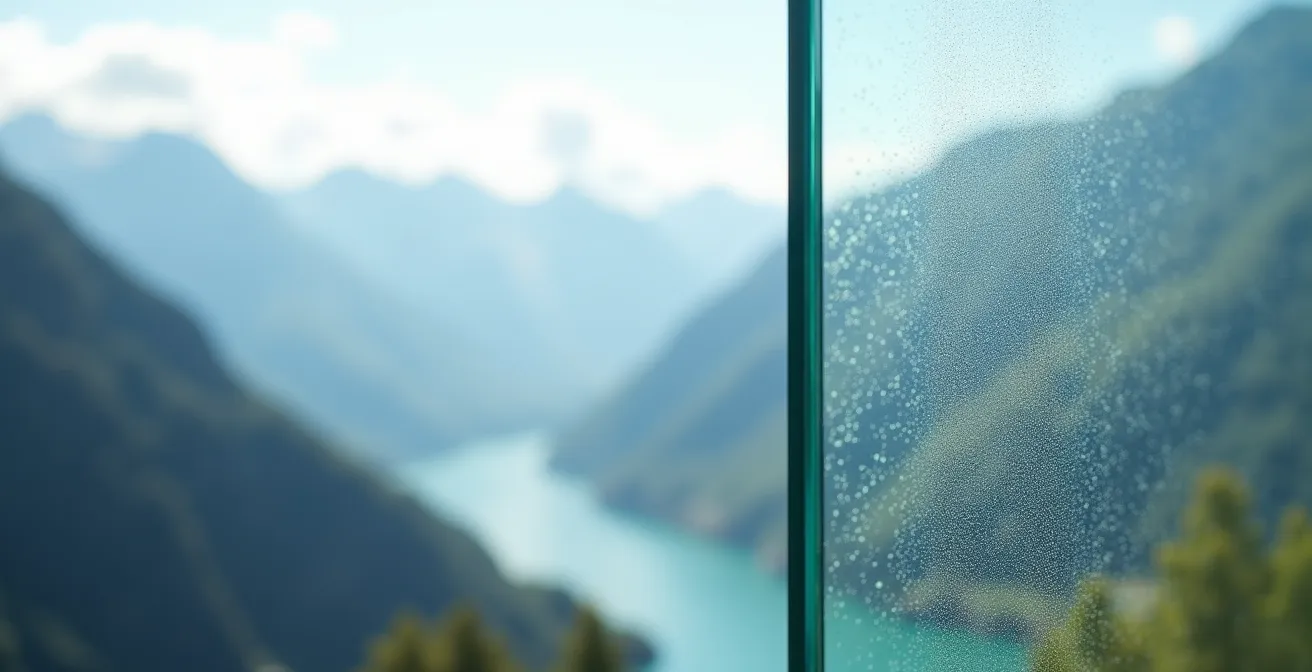 UV-reflektierende Muster auf großen Glasflächen zum Vogelschutz